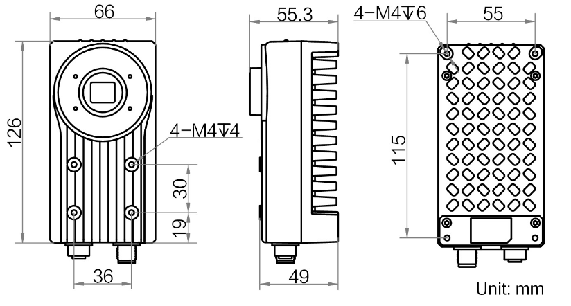 ?？礗D6000系列 MV-ID6200EM-00C-NNG 2000 萬(wàn)像素外形尺寸.png